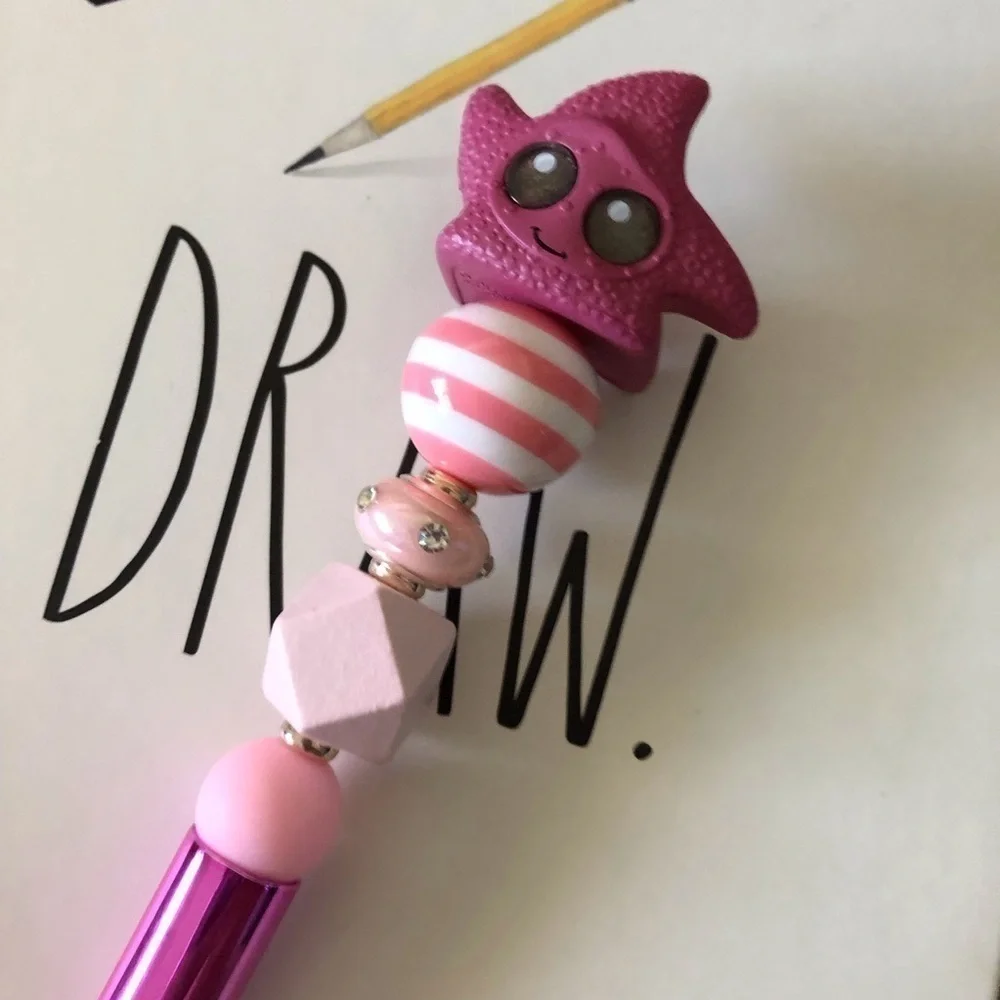 Disney Doorables: Finding Nemo: Peach handmade beaded pen
